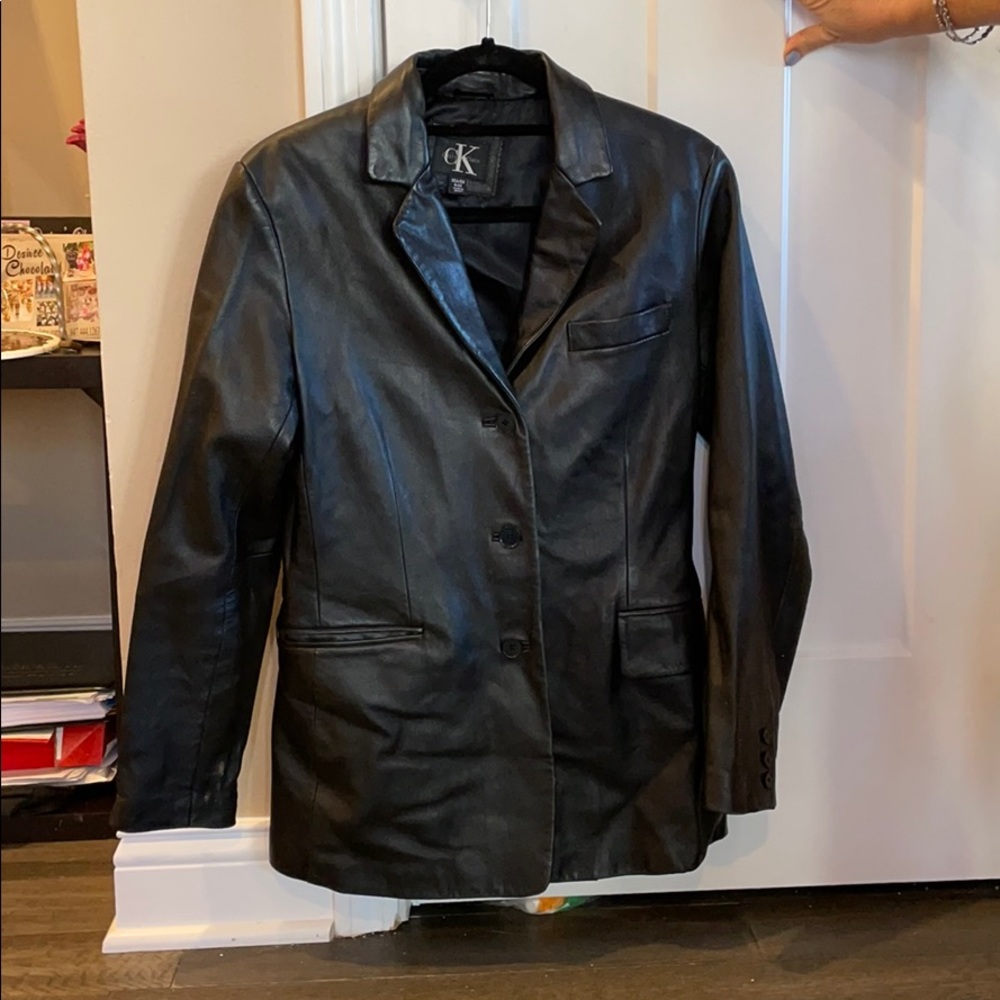 Calvin Klein Leather Jacket